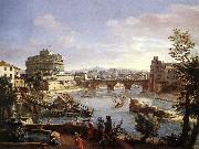 WITTEL, Caspar Andriaans van The Castel Sant Angelo from the South oil painting picture wholesale